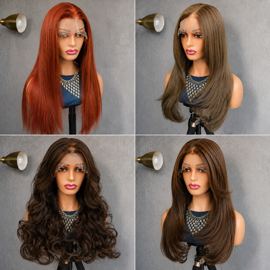 Luxury high end futura blended wigs