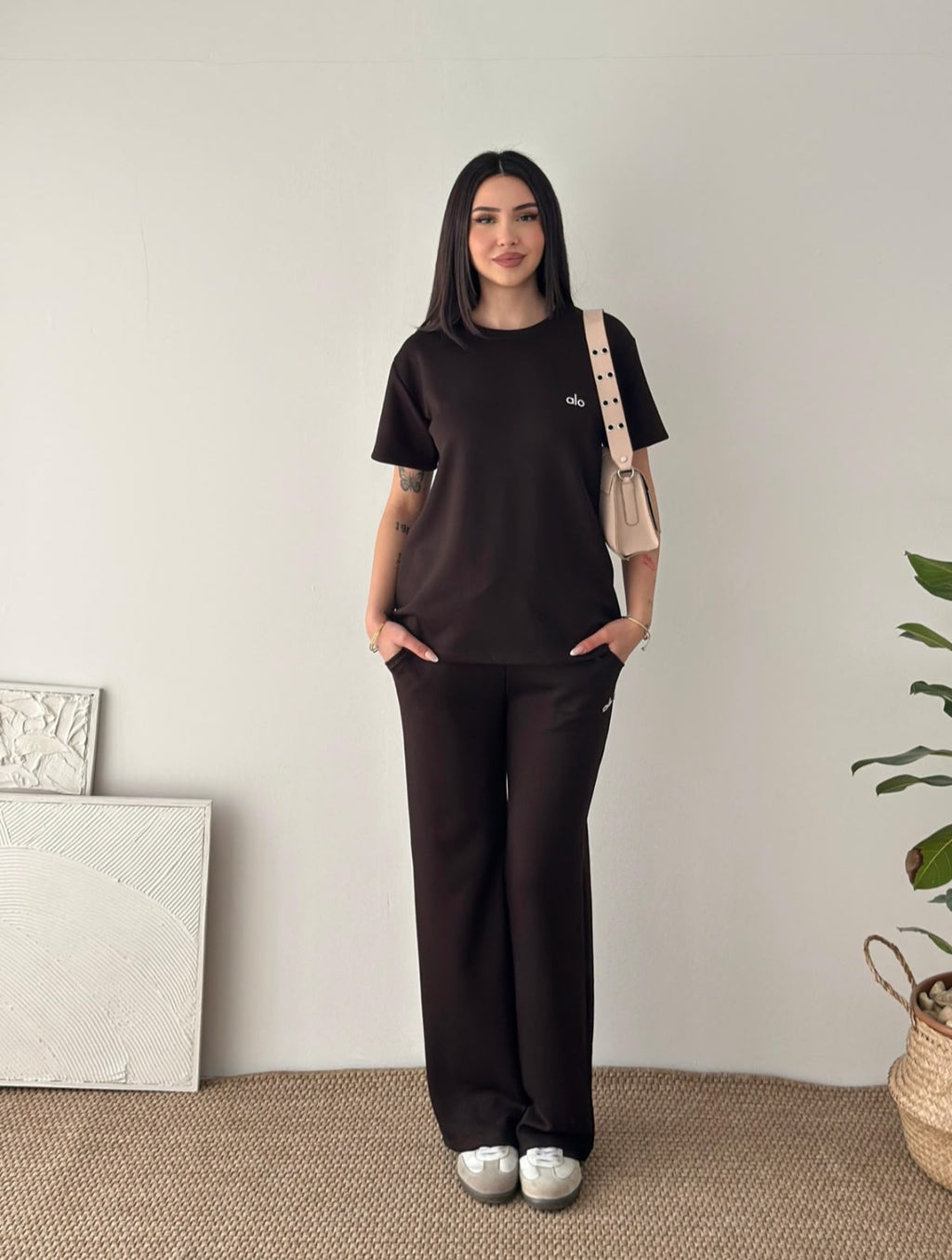 The Avery Lounge Set | Two-Piece Wide-Leg Set