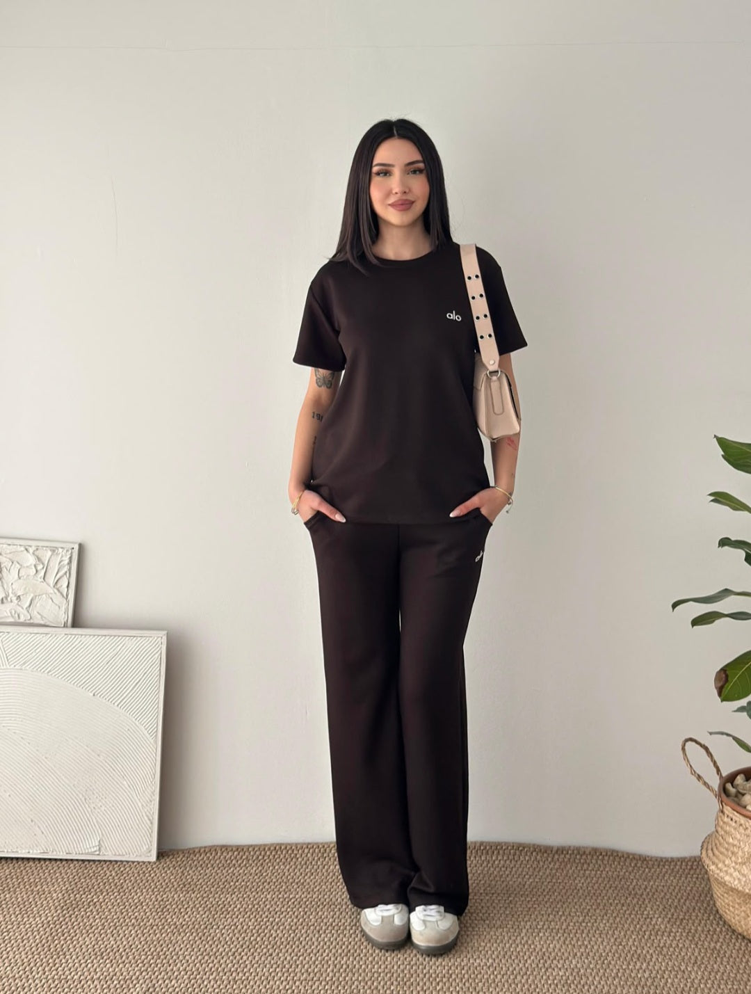 The Avery Lounge Set | Two-Piece Wide-Leg Set