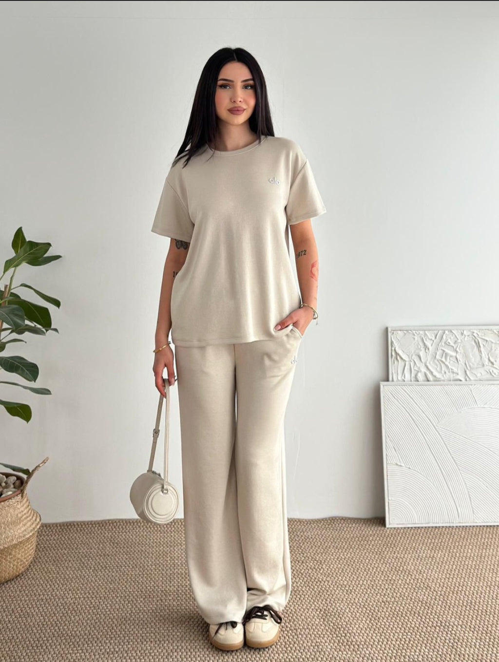 The Avery Lounge Set | Two-Piece Wide-Leg Set