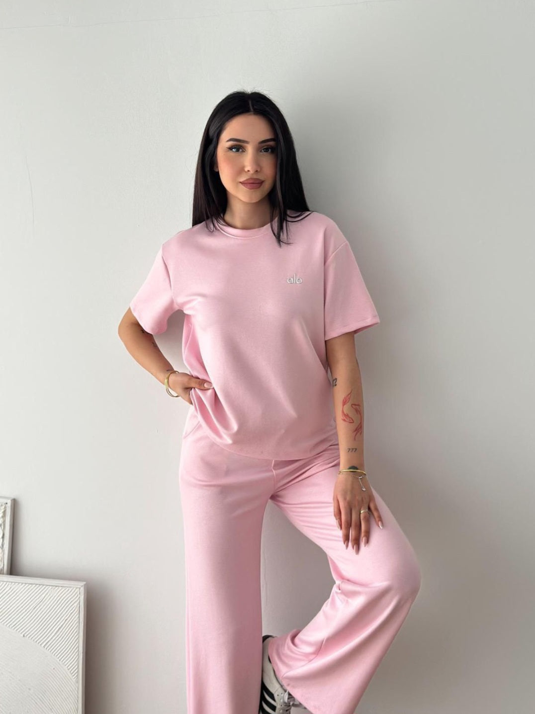 The Avery Lounge Set | Two-Piece Wide-Leg Set